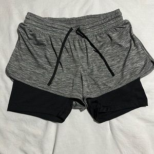 Champion Dou Dry shorts with undershorts (Small)